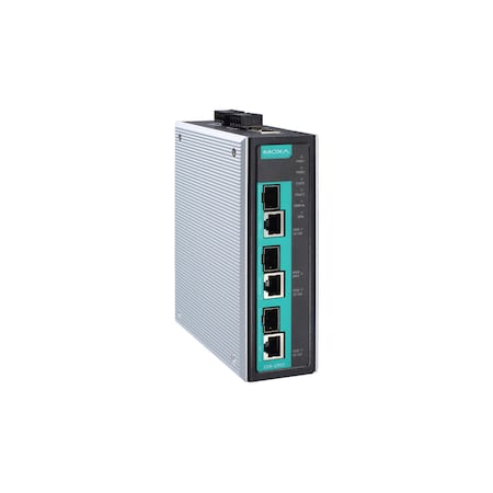 Moxa Indust. Gigabit Secure Router, 2Wan/Dmz, Firewall/Nat, 25Vpn, Edr-G903-T EDR-G903-T